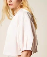 Clothing TWINSET DUCHESSE CROPPED JACKET