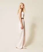 Clothing TWINSET DUCHESS PALAZZO TROUSERS