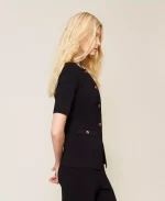 Clothing TWINSET KNIT JACKET WITH BUTTONS