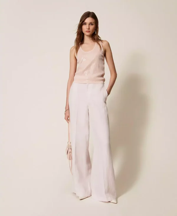 Clothes TWISET KNIT TOP WITH  SEQUINS