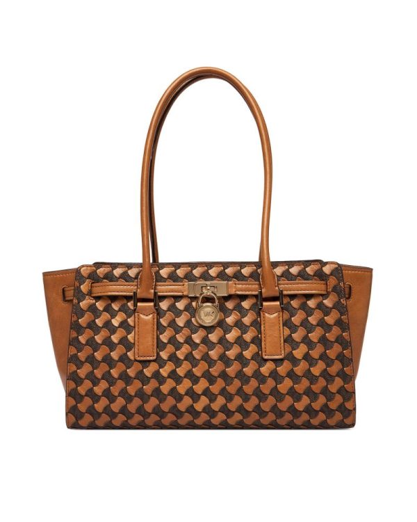 New collection MICHAEL KORS HAMILTON MODERNE LEATHER BAG