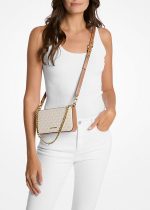 New collection MICHAEL KORS BRYANT SMALL SIGNATURE LOGO CONVERTIBLE POCHETTE