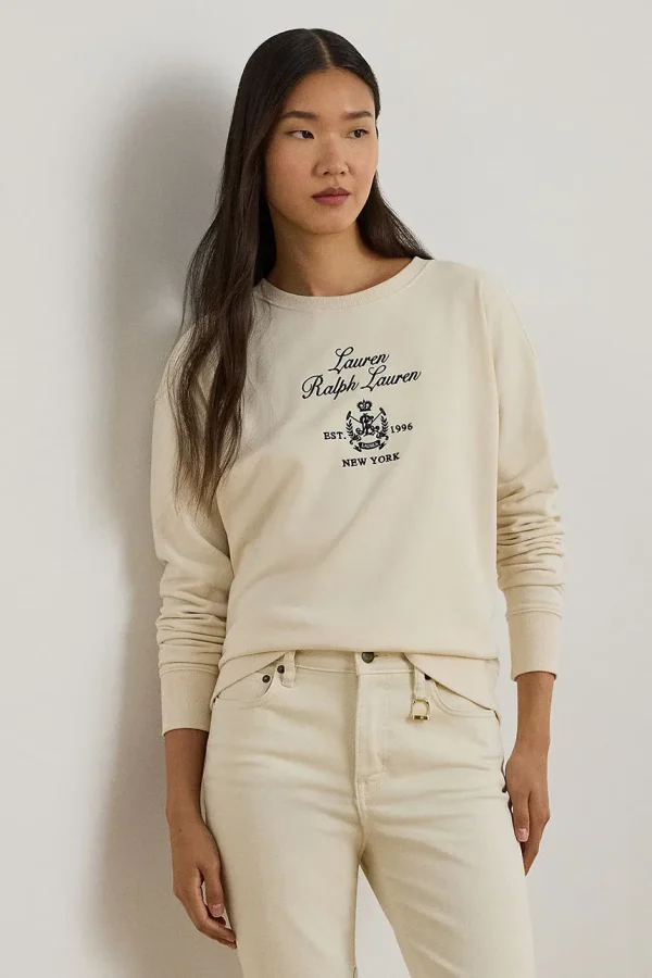 New Collection LAUREN RALPH LAUREN KAPPY-LONG SLEEEVE SWEATSHIRT