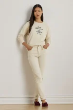 New Collection LAUREN RALPH LAUREN KAPPY-LONG SLEEEVE SWEATSHIRT