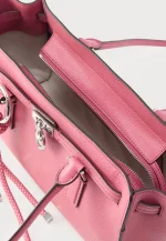 New collection MICHAEL KORS HAMILTON MODERNE SMALL LEATHER SATCHEL