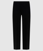 Clothes TWINSET BLACK PANTS WITH LOGO