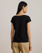 New Collection LAUREN RALPH LAUREN GRIETA-KNIT T-SHIRT