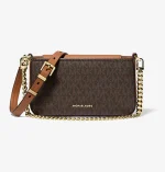 New Collection MICHAEL KORTS BRYANT SMALL BAG SIGNATURE LOGO CONVERTIBLE POCHETTE