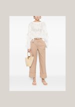 Clothes TWINSET WOMEN’S COTTON TROUSERS