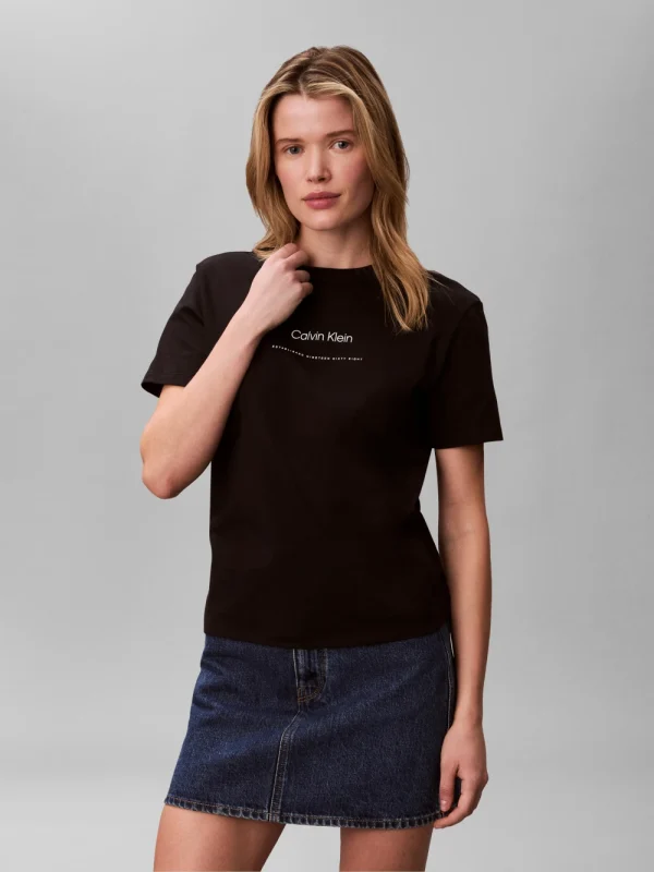 New Collection CALVIN KLEIN JEANS LOGO T-SHIRT