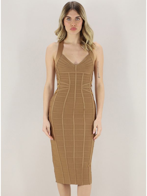 Clothes ELISABETTA FRANCHI KNIT 3D PENCIL DRESS