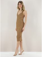 Clothing ELISABETTA FRANCHI KNIT 3D PENCIL DRESS