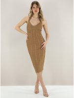 Clothing ELISABETTA FRANCHI KNIT 3D PENCIL DRESS