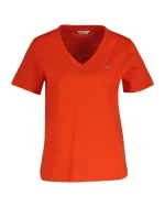 Clothes GANT REG SHIELD V-NECK T-SHIRT