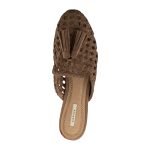 New Collection CORINA FLAT SUEDE MULES