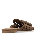 New Collection CORINA FLAT SUEDE MULES