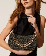 Bags TWINSET CROCHETED RAFFIA LILIANE BAG