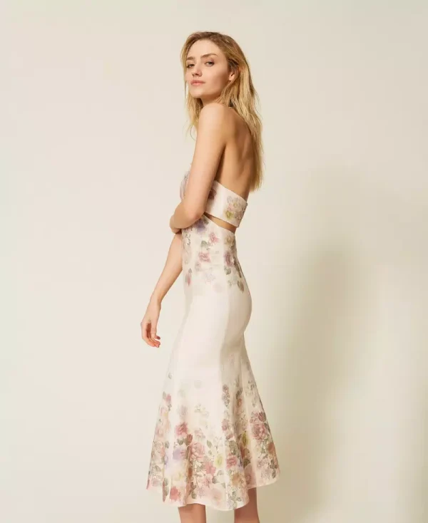 Clothes TWINSET LINEN MIDI DRESS