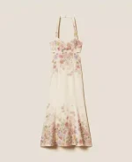 Clothes TWINSET LINEN MIDI DRESS