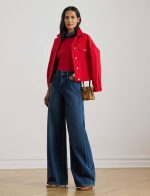 New Collection LAUREN RALPH LAUREN  KNIT COTTON T-SHIRT