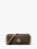 New Collection MICHAEL KORS NOLITA SMALL SIGNATURE LOGO CROSSBODY BAG