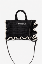 Bags TWINSET ELEGANT CROCHET TWINSET TOTE BAG