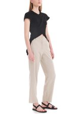 Clothes KOURBELA KNIT CROSSED TOP SEASHELLS