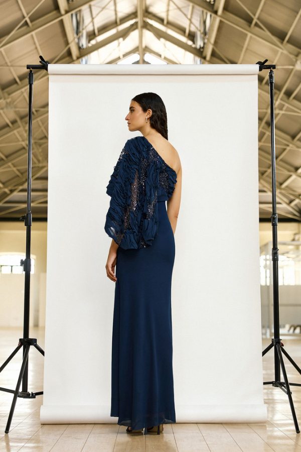 Clothes MAESTRI EVENING GLOW ELEGANT  DRESS WITH ONE-SOULDER