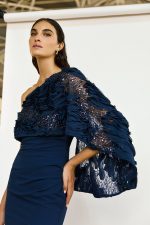 Clothes MAESTRI EVENING GLOW ELEGANT  DRESS WITH ONE-SOULDER