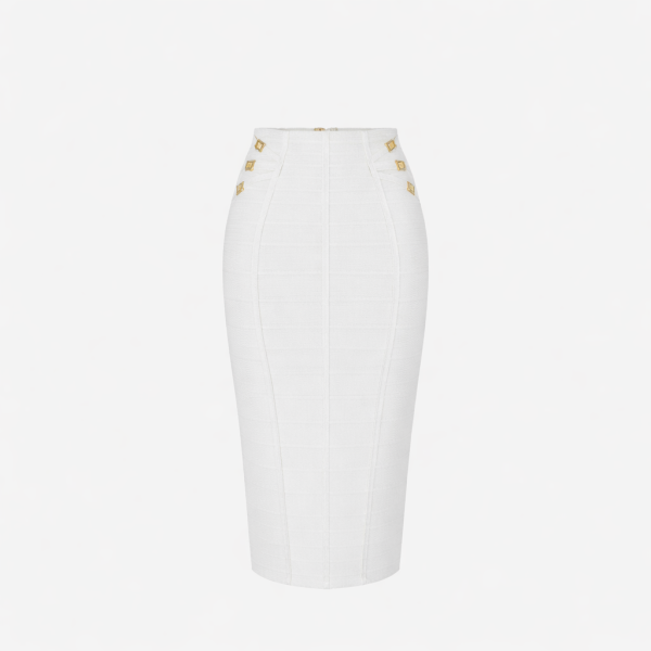 Clothes ELISABETTA FRANCHI SKIRT 3D KNIT FABRIC