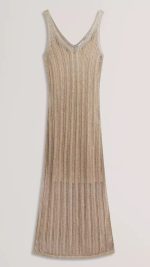 New Collection TED BAKER LILIANY MIDI KNIT DRESS