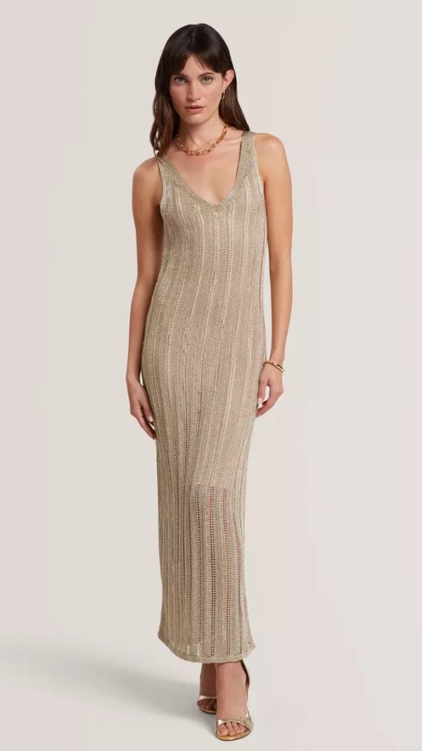 New Collection TED BAKER LILIANY MIDI KNIT DRESS