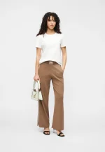 Clothes ELISABETTA FRANCHI JERSEY T-SHIRT WITH EMBROIDERED LOGO