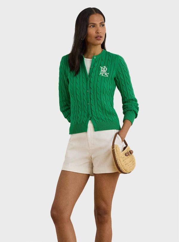 New collection LAUREN RALPH LAUREN LONG SLEEVE CARDIGAN