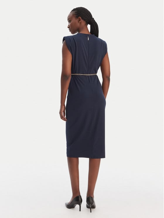 New Collection MICHAEL KORS BLUE REGULAR FIT DRESS