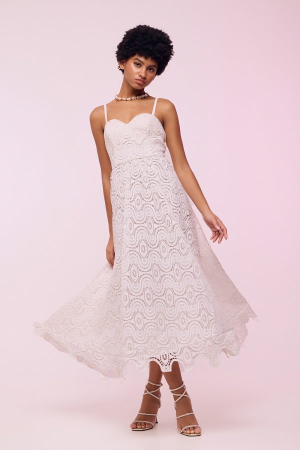 Clothes ΒΕ YOU ELEGANT LACE DRESS