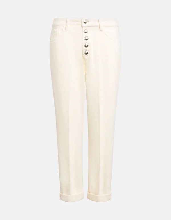 Clothes DONDUP KOONS LOOSE-FIT JEANS IN RIGID BULL DENIM