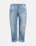 Clothing DONDUP KOONS LOOSE-FIT RIGID DENIM JEANS