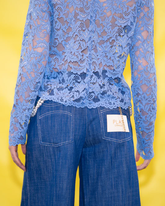 Clothes C.MANOLO DENIM BERMUDA SHORTS