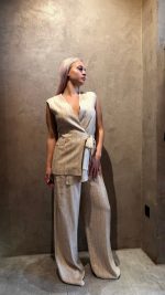 Clothing INNOCENT  LAYLEE SET WITH VEST AND LINEN TROUSERS