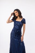 Clothes OPEN FASHION WOMEN’S  MAXI DRESS WITH STUNNING SEQUINS
