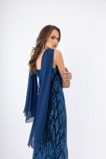 Clothes OPEN FASHION WOMEN’S  MAXI DRESS WITH SEQUINS AND A STUNNING SLIT 