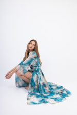 Clothing OPEN FASHION WOMEN’S FLORAL WRAP MAXI DRESS