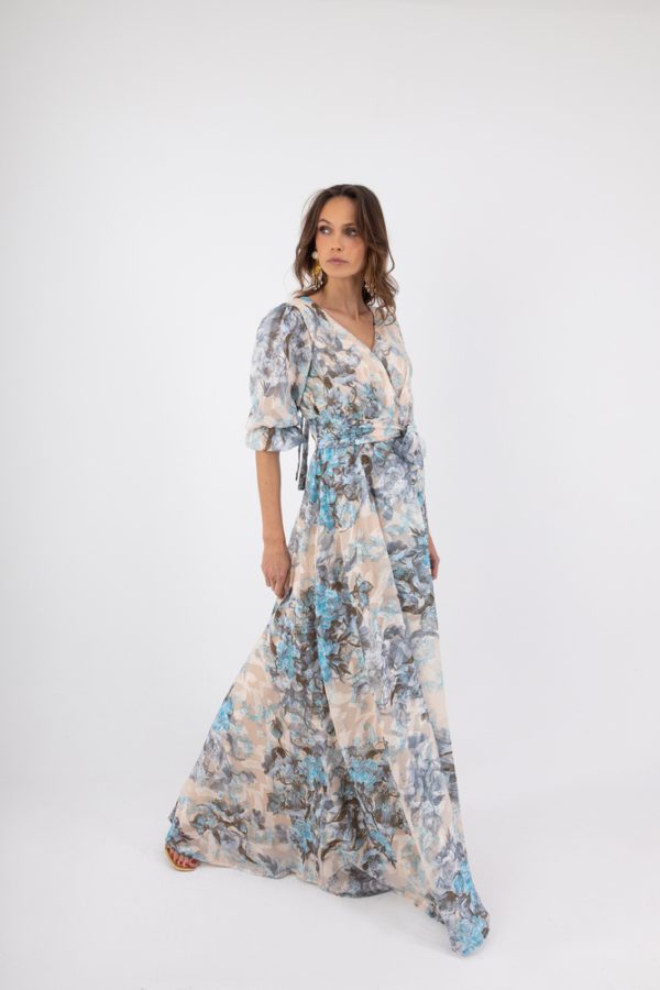 Clothes OPEN FASHION WOMEN’S WRAP MAXI DRESS