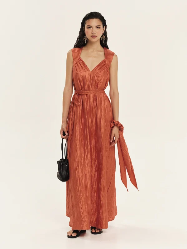 Clothes KOURBELA MAXI DRESS MOONLIGHT REFLECTIONS