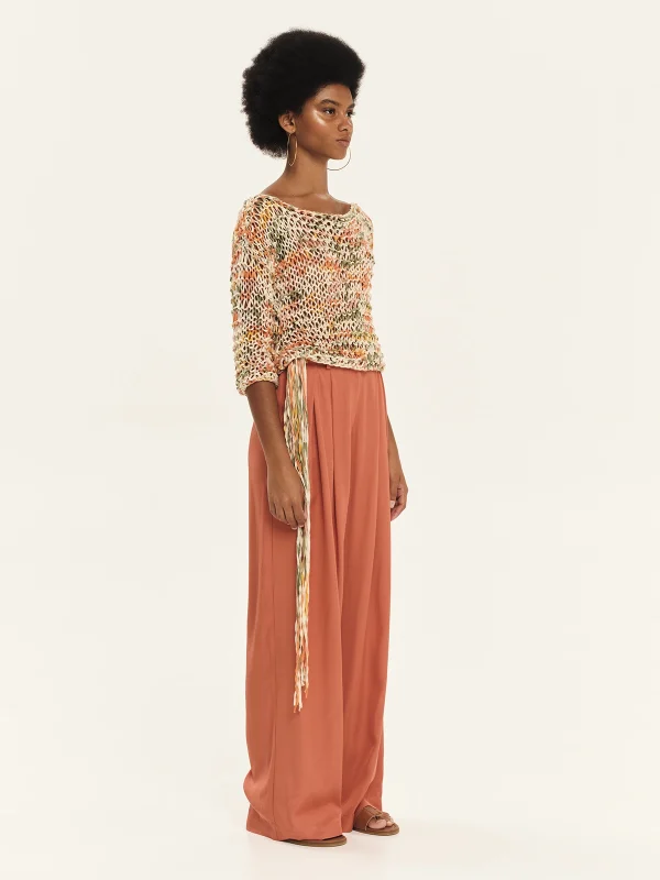 Clothes KOURBELA WIDE PANTS – SECRET PLEATS