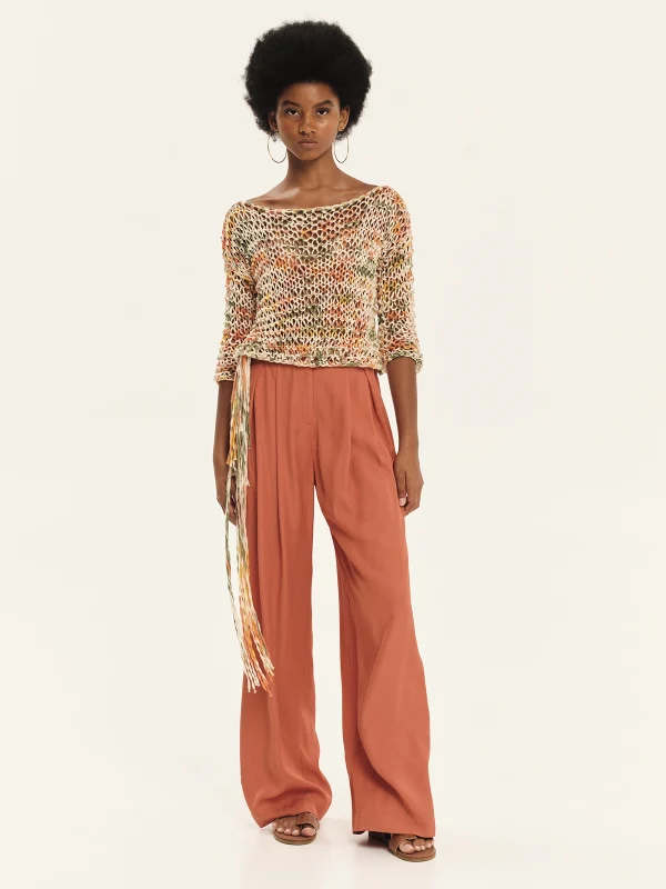 Clothes KOURBELA WIDE PANTS – SECRET PLEATS