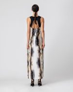New Collection LOTUS EATERS OPEN BACK PRINTED DRESS