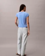 New Collection CALVIN KLEIN JEANS SLIM VARSITY LOGO T-SHIRT