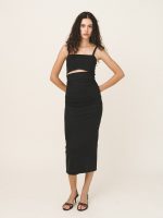 Clothing LOVE+ALICIA  CUT-OUT MIDI  DRESS